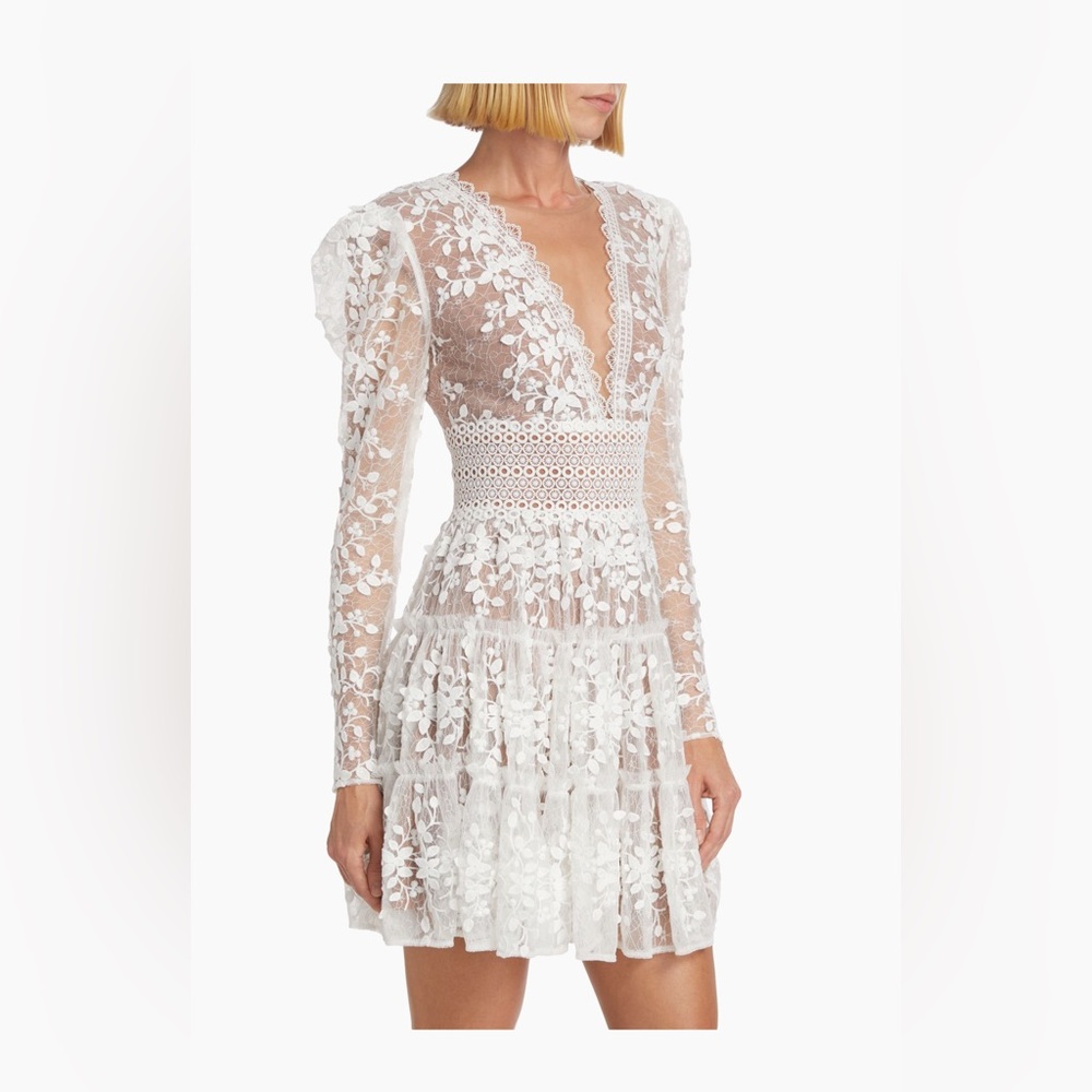 LIKE NEW BRONX AND BANCO WHITE MINIDRESS